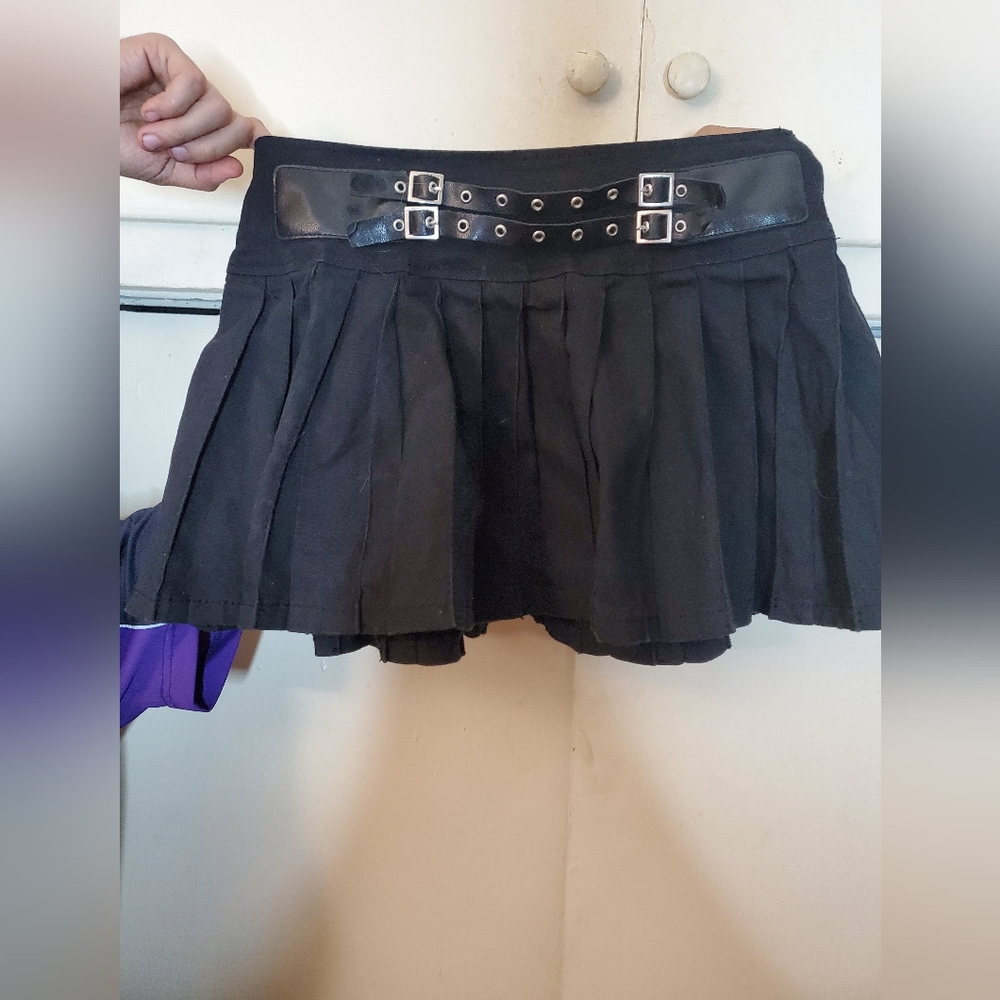 Vintage royal bones mini skirt